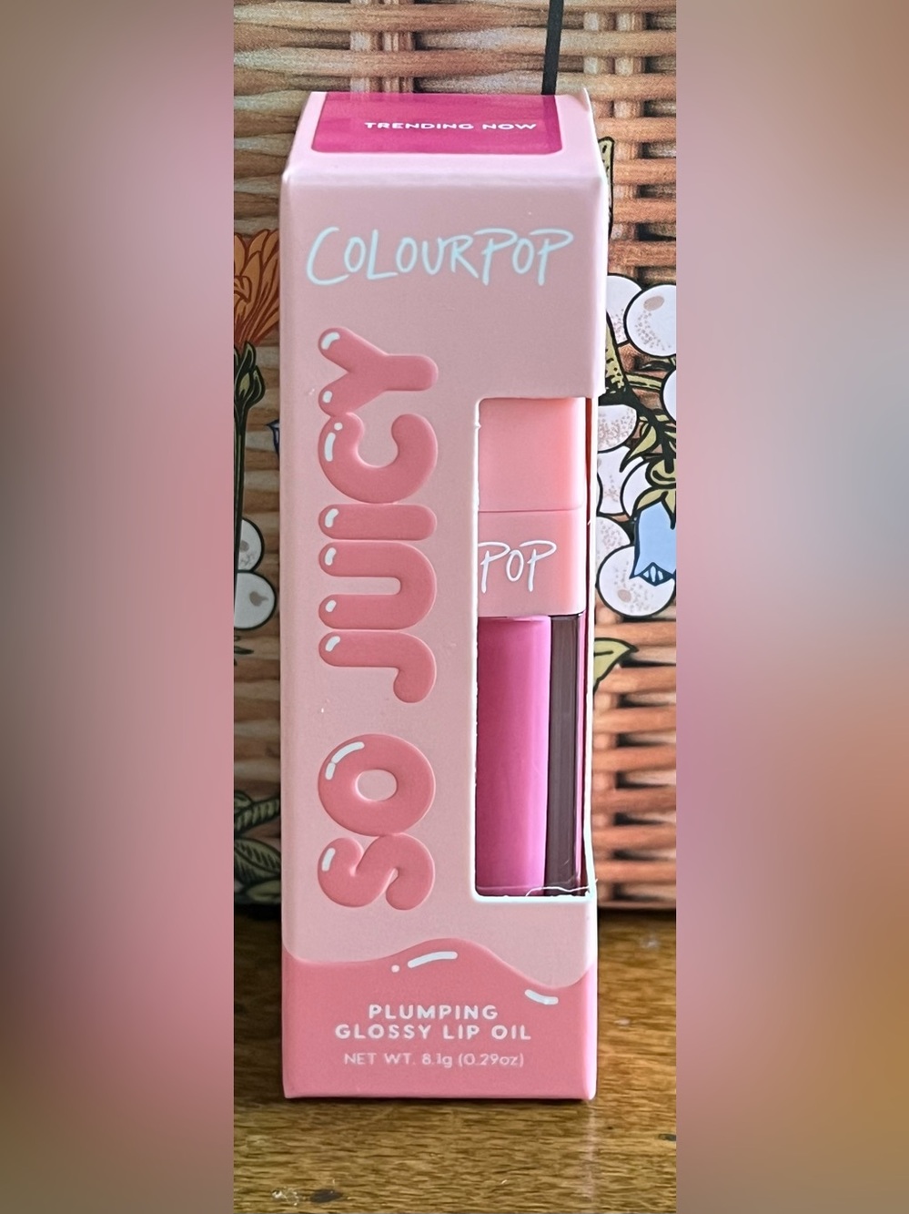 ColorPop So Juicy Plumping Glossy Lip Oil “Trending Now” New In Box